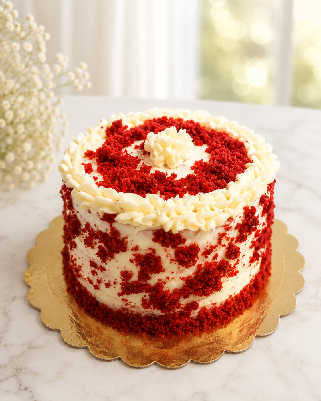 Torta Red Velvet sin gluten